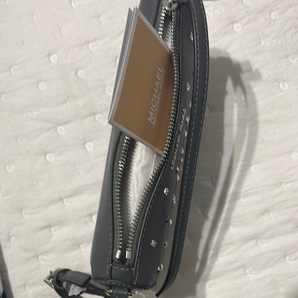 Michael Kors Black Studded Women's Bag - Picture 3 of 6